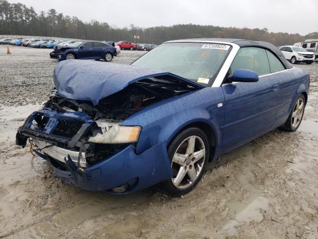 Photo 2 from auction – 2003 AUDI A4 3.0 CAB with VIN WAUAT48H33K016356