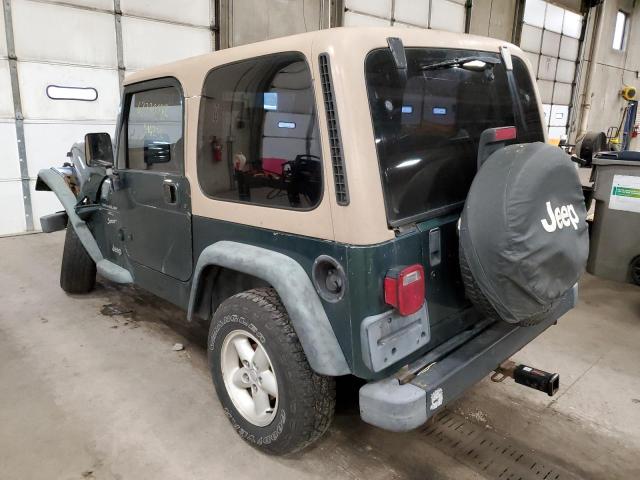 Photo 3 from auction – 1999 JEEP WRANGLER / with VIN 1J4FY19S9XP454904