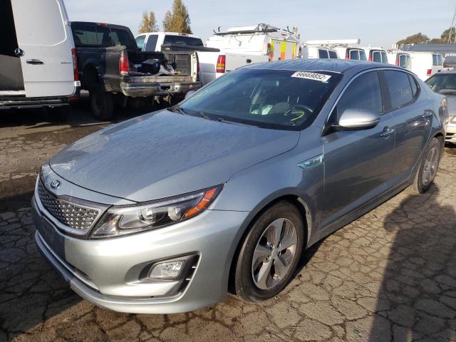 Photo 2 from auction – 2016 KIA OPTIMA HYB with VIN KNAGM4AD3G5096907
