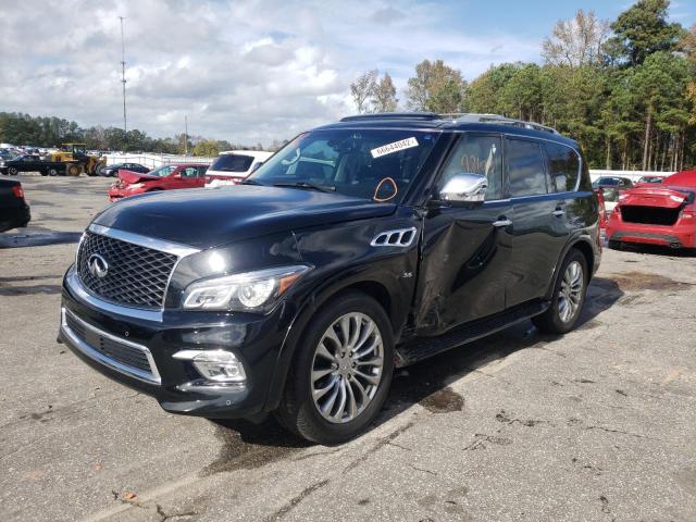 Photo 2 from auction – 2016 INFINITI QX80 with VIN JN8AZ2NE2G9126378