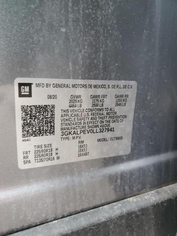 Photo 10 from auction – 2020 GMC TERRAIN SL with VIN 3GKALPEV0LL327941