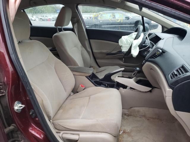 Photo 5 from auction – 2012 HONDA CIVIC LX with VIN 19XFB2F58CE080727
