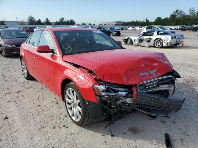 AUDI A4 PREMIUM 2013 with VIN WAUFFAFL4DN038868 - Photo from auction