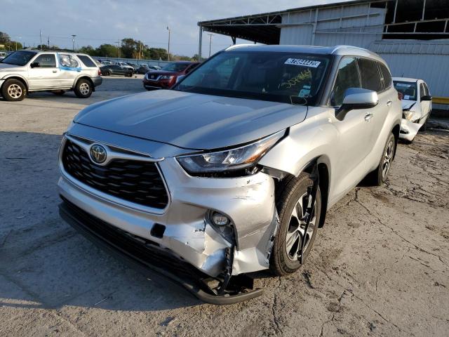 Photo 2 from auction – 2020 TOYOTA HIGHLANDER with VIN 5TDGZRBH9LS507864