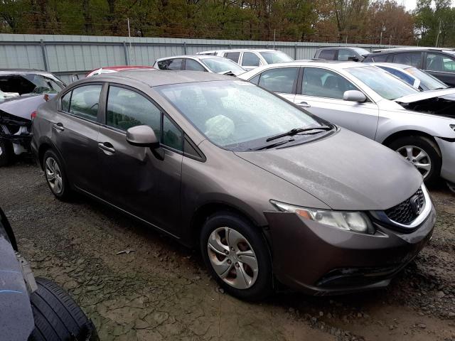 HONDA CIVIC LX 2013 with VIN 2HGFB2F50DH565211 - Photo from auction