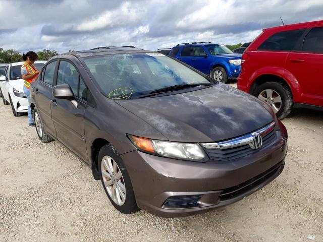 HONDA CIVIC EX 2012 with VIN 2HGFB2F87CH551959 - Photo from auction