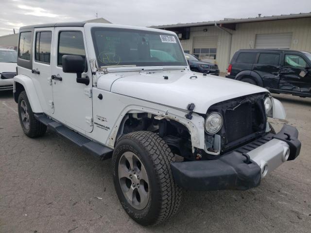 JEEP WRANGLER U 2017 with VIN 1C4BJWEG0HL701081 - Photo from auction