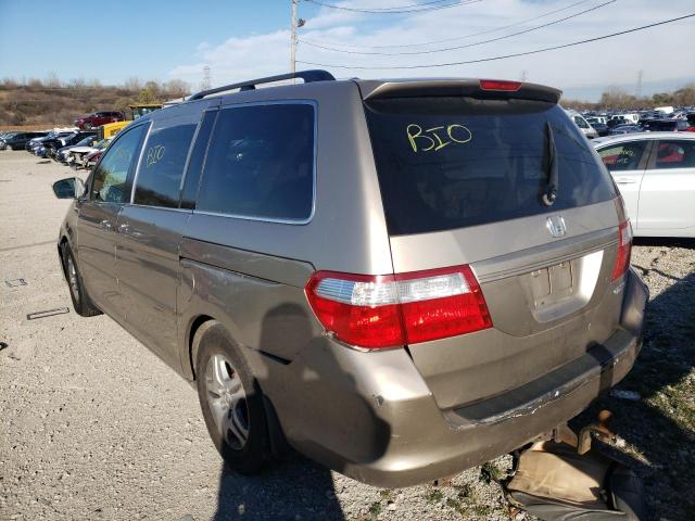 Photo 3 from auction – 2005 HONDA ODYSSEY EX with VIN 5FNRL38615B405057
