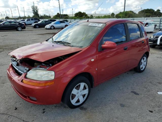 Photo 2 from auction – 2007 CHEVROLET AVEO BASE with VIN KL1TD66687B727358