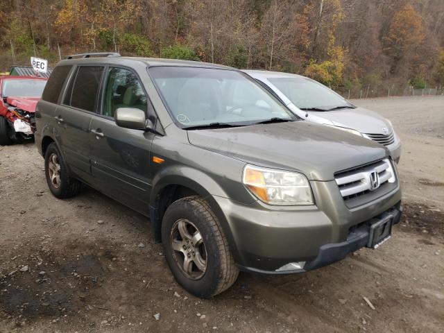 HONDA PILOT EX 2006 with VIN 5FNYF184X6B027036 - Photo from auction