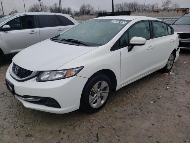 Photo 2 from auction – 2015 HONDA CIVIC LX with VIN 19XFB2F55FE121898