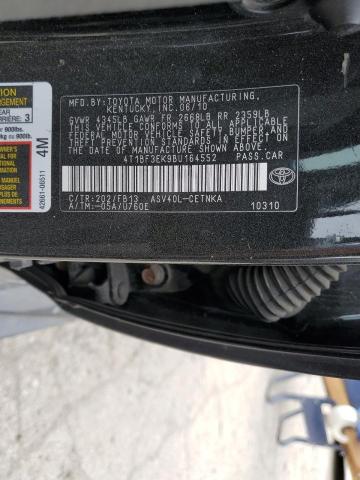Photo 10 from auction – 2011 TOYOTA CAMRY BASE with VIN 4T1BF3EK9BU164552
