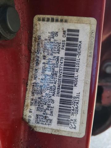 Photo 10 from auction – 1997 TOYOTA COROLLA BA with VIN 1NXBA02E6VZ577478