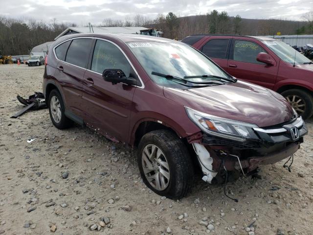 HONDA CR-V EX 2015 with VIN 5J6RM4H52FL023705 - Photo from auction