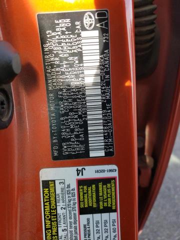 Foto 10 de la subasta – 2013 TOYOTA COROLLA BA con VIN 2T1BU4EE3DC078194