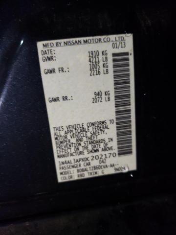 Photo 10 from auction – 2013 NISSAN ALTIMA 2.5 with VIN 1N4AL3APXDC202170