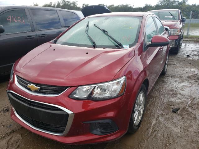 Photo 2 from auction – 2019 CHEVROLET SONIC LT with VIN 1G1JD5SB4K4149004