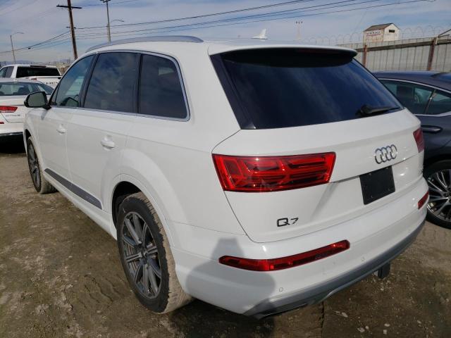Photo 3 from auction – 2017 AUDI Q7 PREMIUM with VIN WA1LAAF74HD000831
