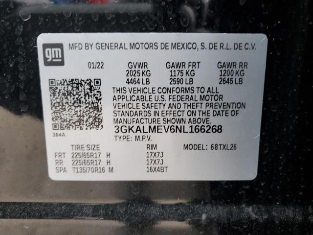 Photo 10 from auction – 2022 GMC TERRAIN SL with VIN 3GKALMEV6NL166268