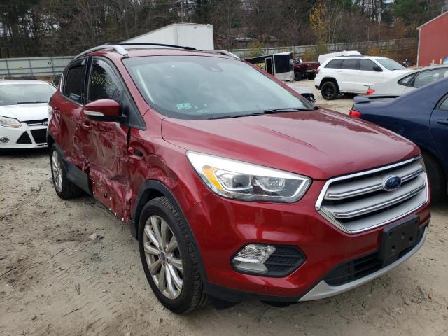 FORD ESCAPE TIT 2018 with VIN 1FMCU9J99JUA26315 - Photo from auction