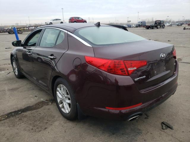 Photo 3 from auction – 2013 KIA OPTIMA LX with VIN 5XXGM4A73DG126122