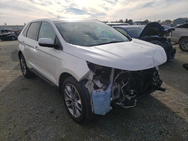 FORD EDGE TITAN 2015 with VIN 2FMTK3K95FBC40555 - Photo from auction