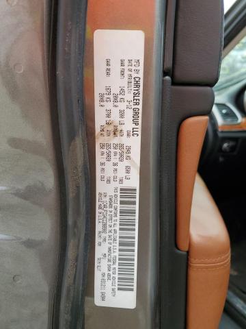 Photo 10 from auction – 2012 JEEP GRAND CHER with VIN 1C4RJFCG4CC288902
