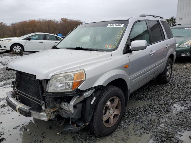 Photo 2 from auction – 2007 HONDA PILOT EX with VIN 2HKYF18477H516948