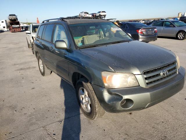 TOYOTA HIGHLANDER 2005 with VIN JTEGP21A250088484 - Photo from auction