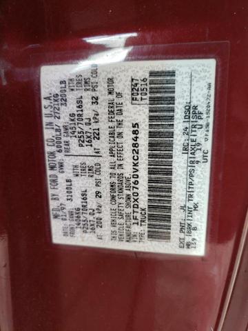 Photo 10 from auction – 1997 FORD F150 with VIN 1FTDX0760VKC28485