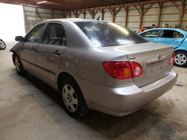 Photo 3 from auction – 2003 TOYOTA COROLLA CE with VIN 2T1BR32E93C766716