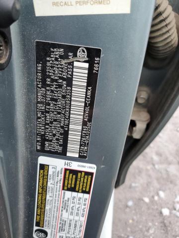 Photo 10 from auction – 2009 TOYOTA CAMRY BASE with VIN 4T1BE46K89U858358