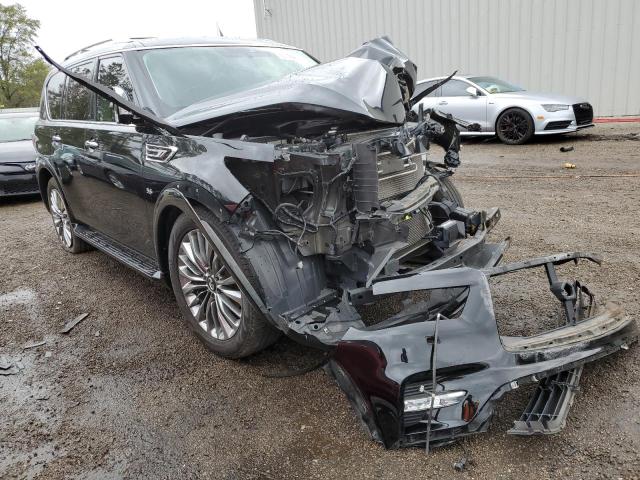 INFINITI QX80 BASE 2018 with VIN JN8AZ2NF8J9660937 - Photo from auction