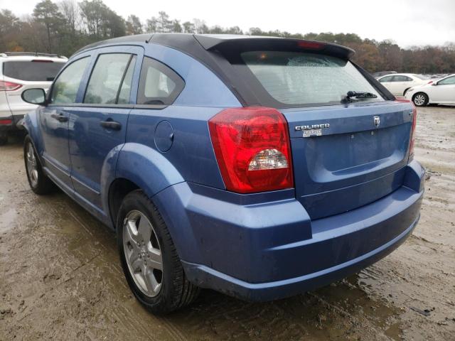 Photo 3 from auction – 2007 DODGE CALIBER SX with VIN 1B3HB48B47D319741