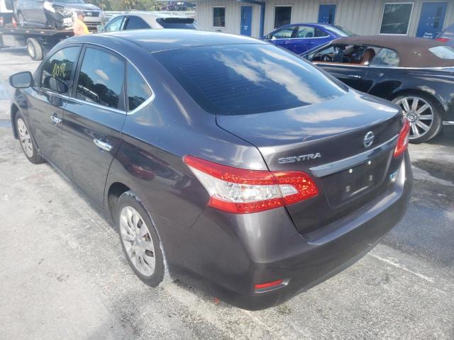 Photo 3 from auction – 2014 NISSAN SENTRA S with VIN 3N1AB7AP2EL633177