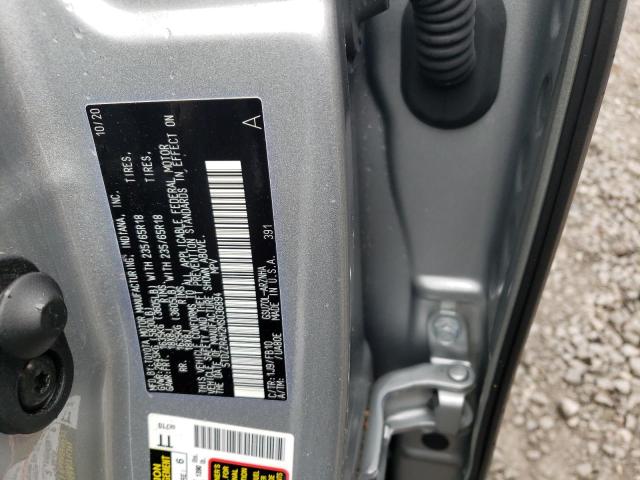 Photo 10 from auction – 2021 TOYOTA HIGHLANDER with VIN 5TDZZRAH2MS036894