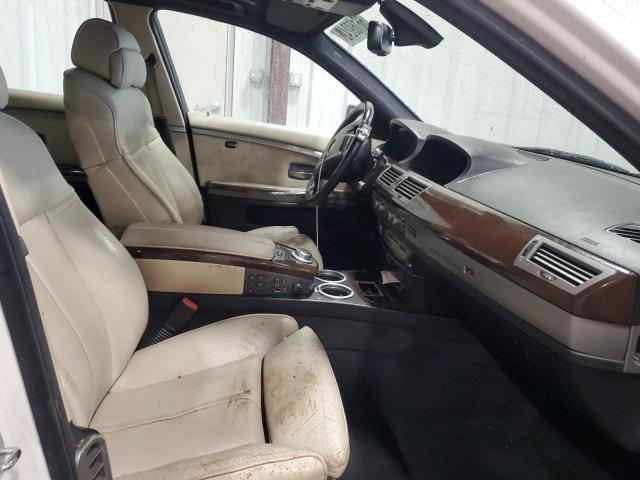 Photo 5 from auction – 2007 BMW 750 with VIN WBAHN83507DT75705
