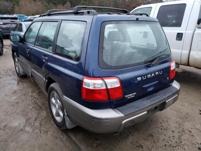 Photo 3 from auction – 2002 SUBARU FORESTER S with VIN JF1SF65542H733953
