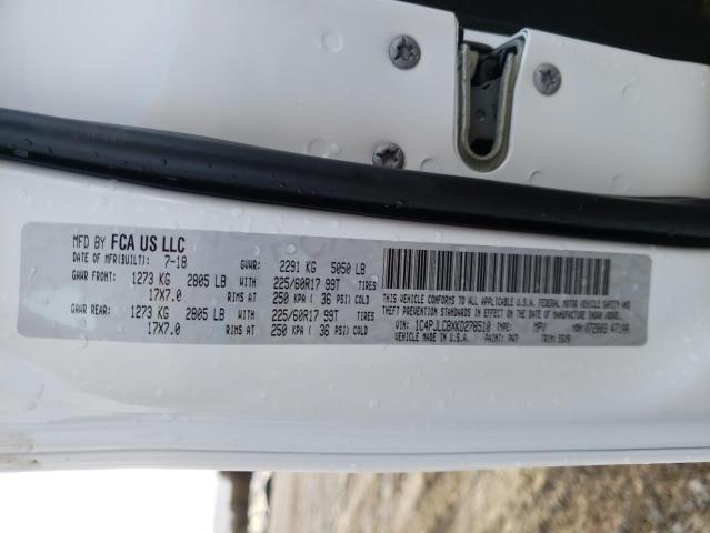 Photo 10 from auction – 2019 JEEP CHEROKEE L with VIN 1C4PJLCBXKD278510