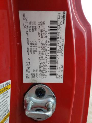 Photo 10 from auction – 2007 MITSUBISHI ECLIPSE SP with VIN 4A3AL25F67E037682