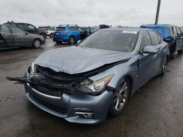 Photo 2 from auction – 2014 INFINITI Q50 BASE with VIN JN1BV7AP8EM670994