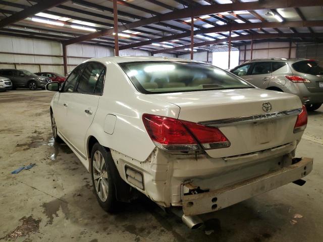 Photo 3 from auction – 2011 TOYOTA AVALON BAS with VIN 4T1BK3DB1BU373460