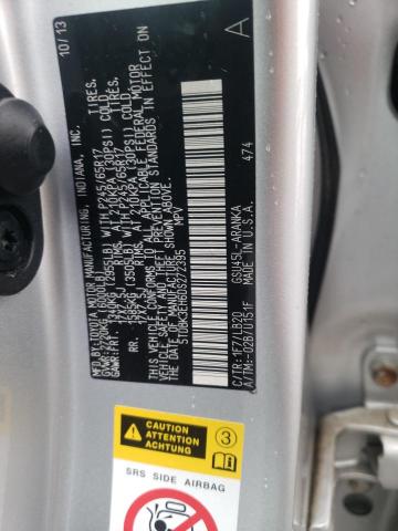 Photo 10 from auction – 2013 TOYOTA HIGHLANDER with VIN 5TDBK3EH6DS272395