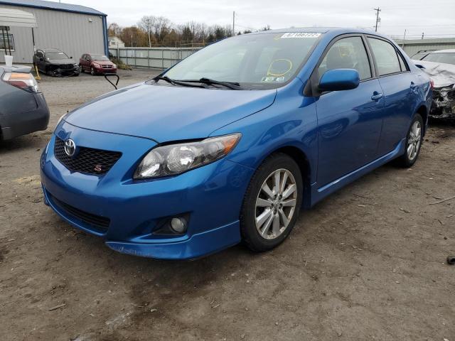 Photo 2 from auction – 2009 TOYOTA COROLLA BA with VIN 2T1BU40E29C121082