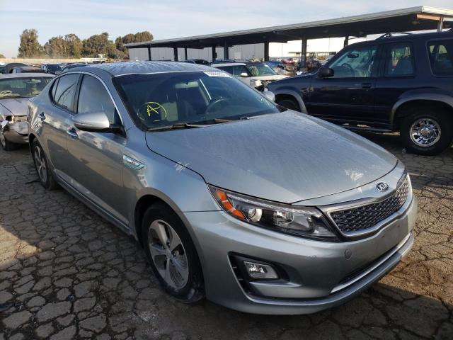 KIA OPTIMA HYB 2016 with VIN KNAGM4AD3G5096907 - Photo from auction