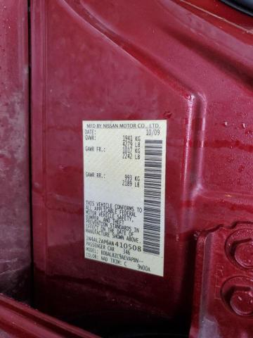 Photo 10 from auction – 2010 NISSAN ALTIMA BAS with VIN 1N4AL2AP6AN410508
