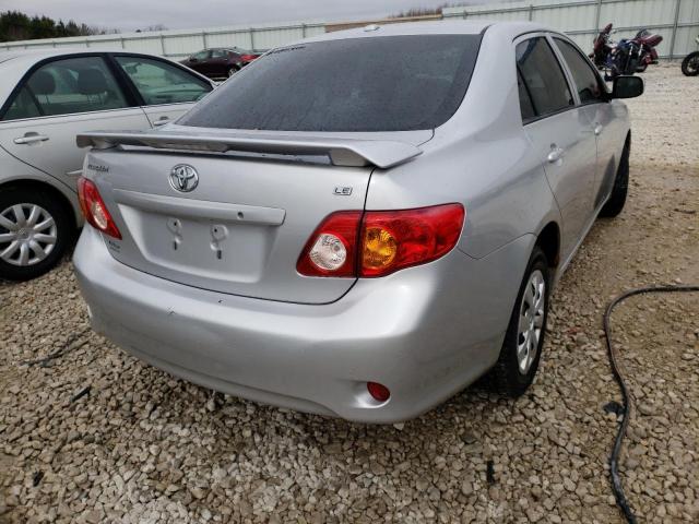 Photo 4 from auction – 2009 TOYOTA COROLLA BA with VIN 1NXBU40E99Z031166