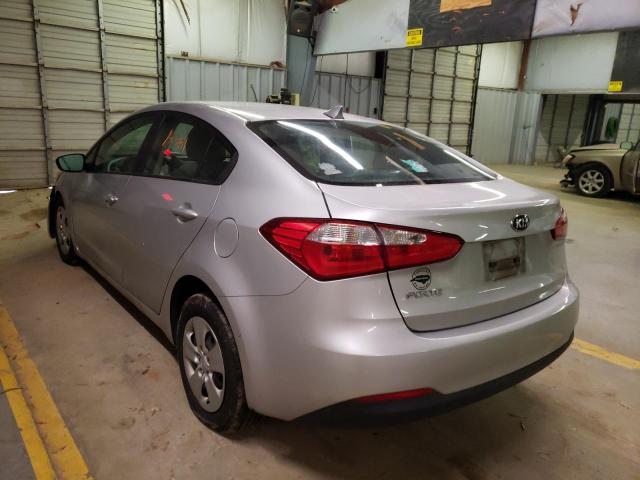 Photo 3 from auction – 2016 KIA FORTE LX with VIN KNAFK4A64G5539794
