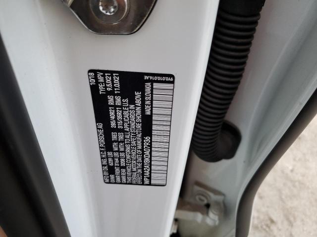 Photo 10 from auction – 2019 PORSCHE CAYENNE with VIN WP1AA2AY8KDA07936
