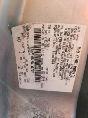 Photo 10 from auction – 2009 FORD FOCUS SE with VIN 1FAHP35N79W180789